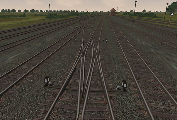 Doppelkreuzungsweiche